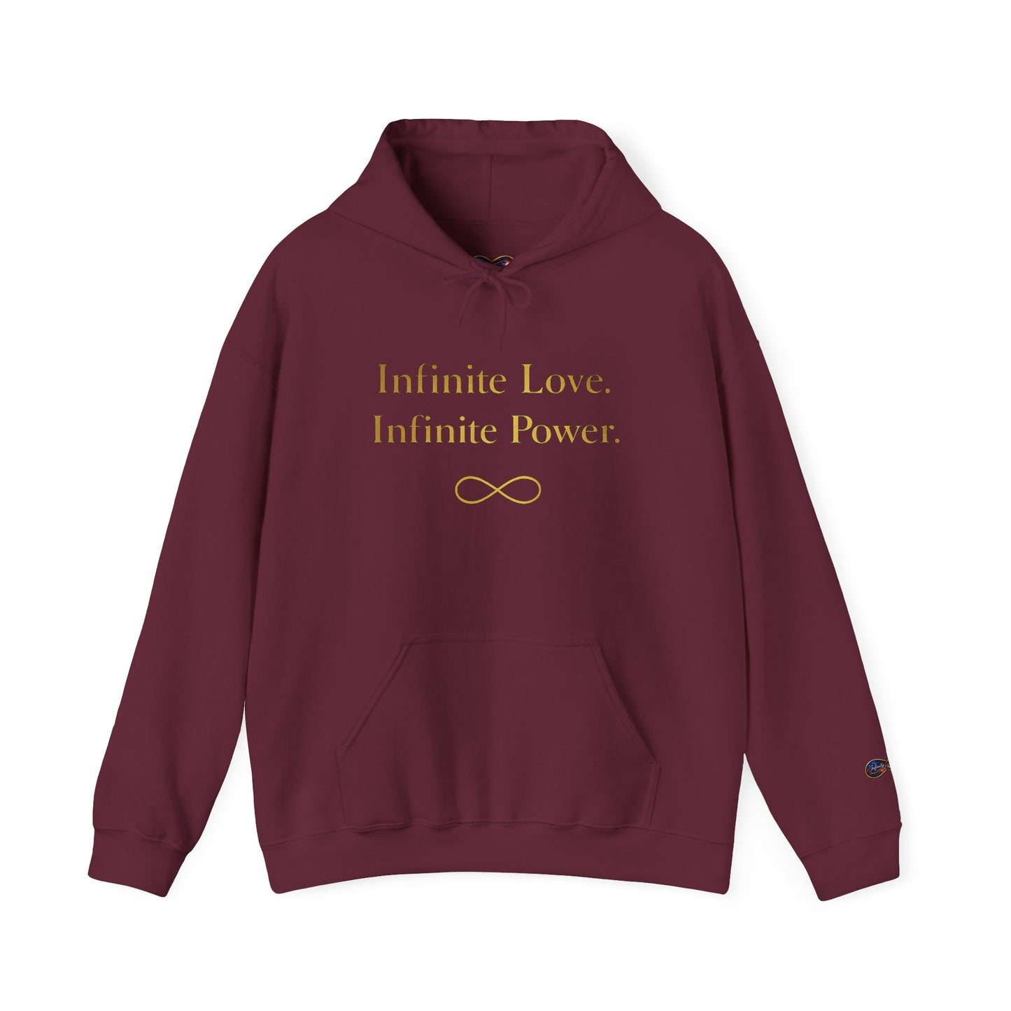 Infinite Love, Infinite Power Hoodie – Inspirational Infinity Sweatshirt