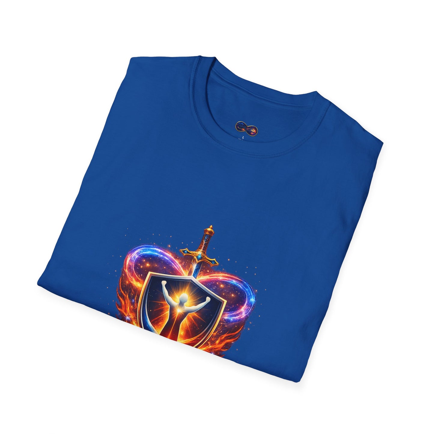 Inside Strength T-Shirt — Courage Shield Graphic Tee