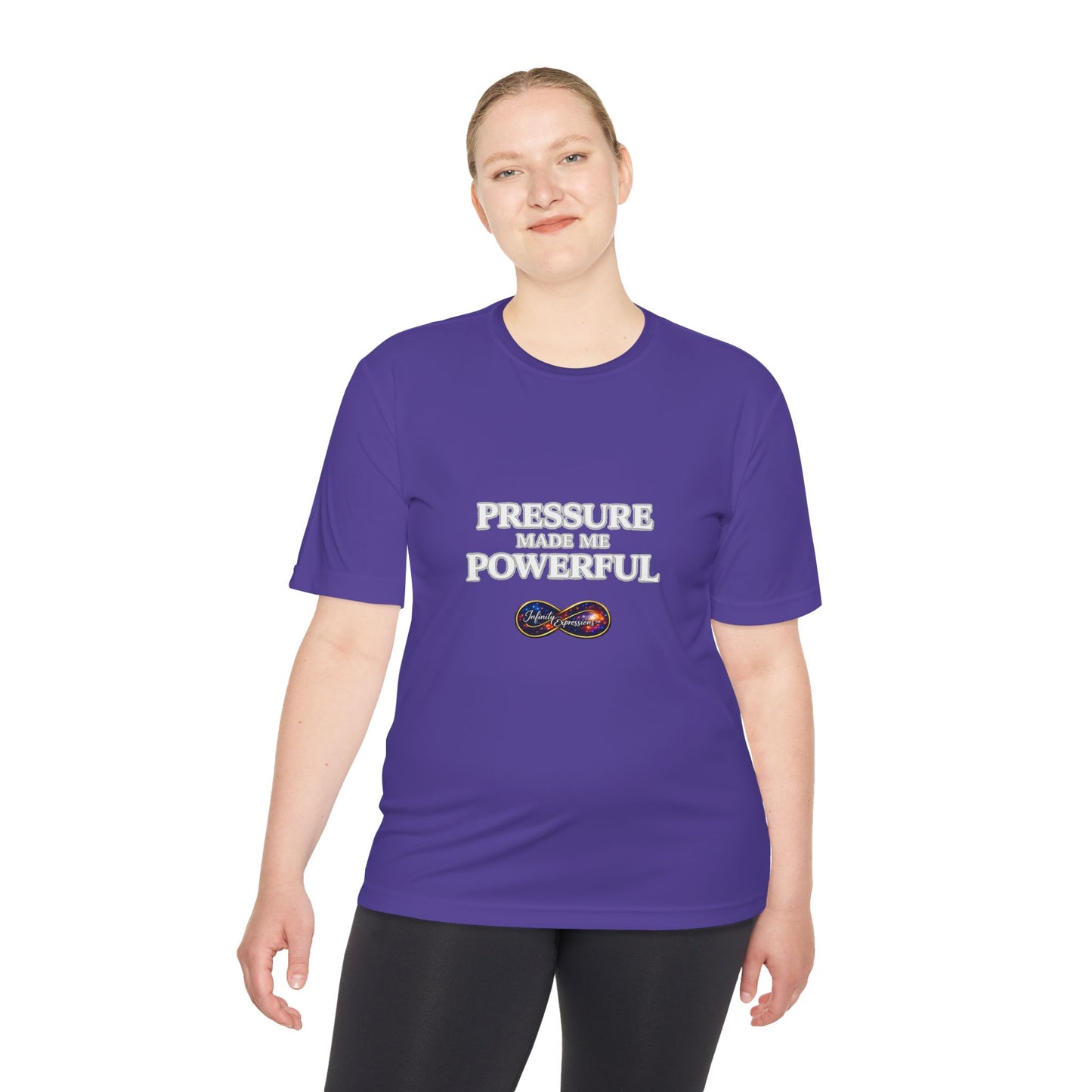 Pressure Made Me Powerful Moisture-Wicking Tee