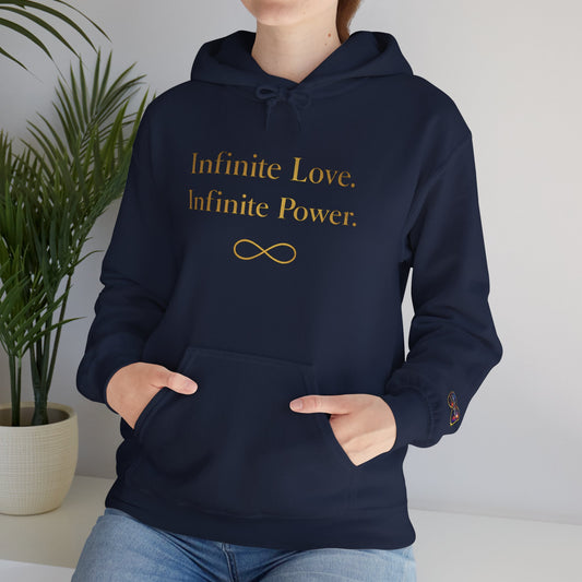 Infinite Love, Infinite Power Hoodie – Inspirational Infinity Sweatshirt
