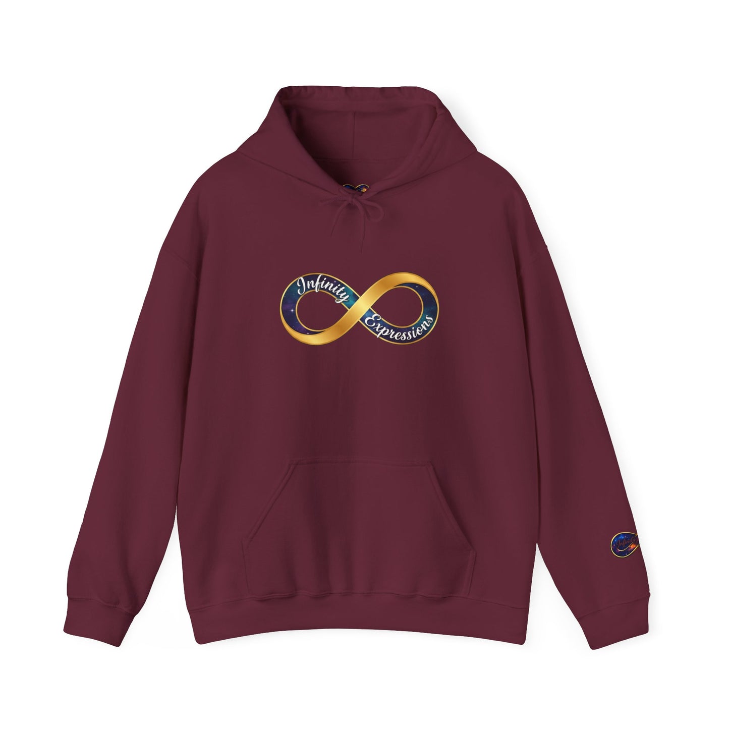 Infinity Galaxy Hoodie — "Infinity Expressions" Graphic Space Hoodie