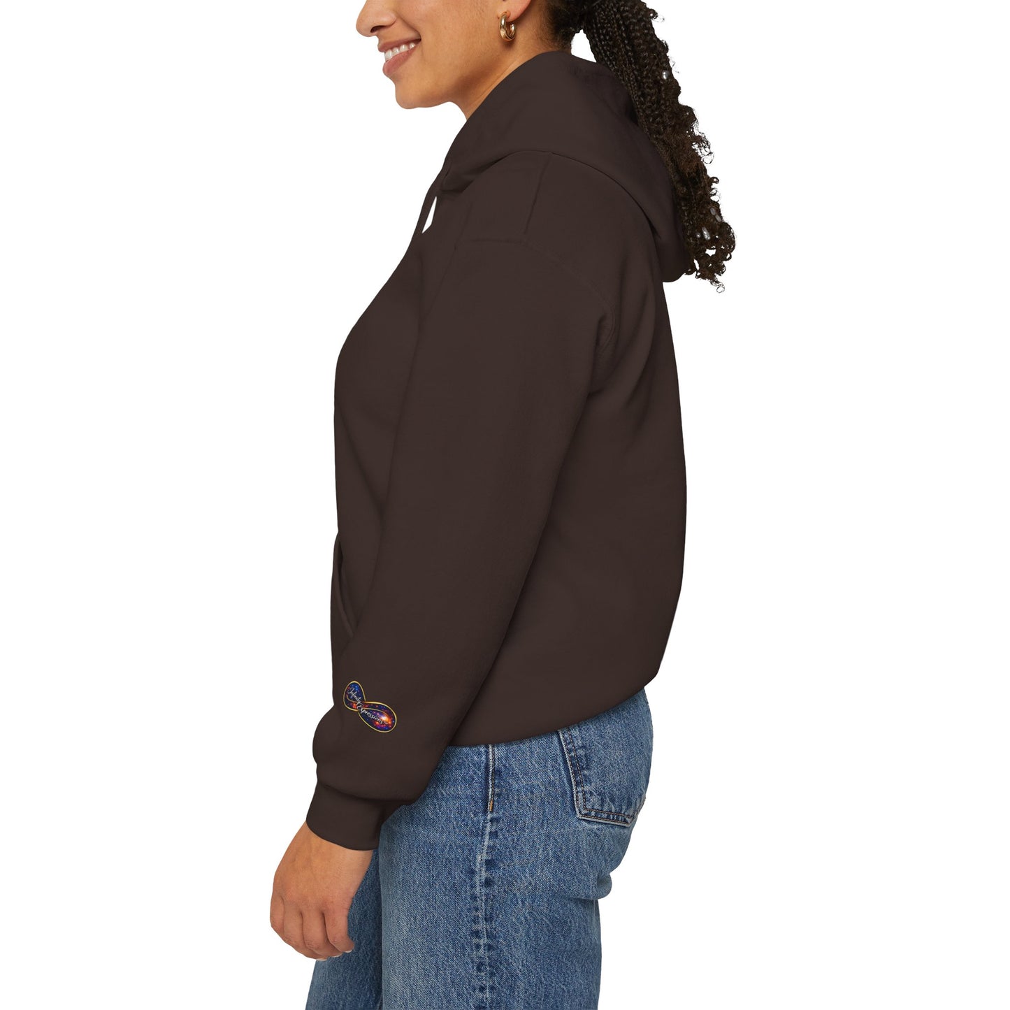 Infinity Galaxy Hoodie — "Infinity Expressions" Graphic Space Hoodie