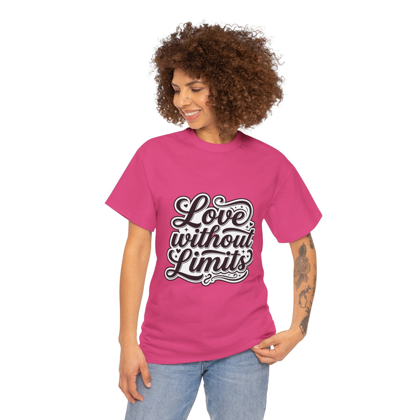 Love Without Limits T-Shirt — Inspirational Graphic Tee