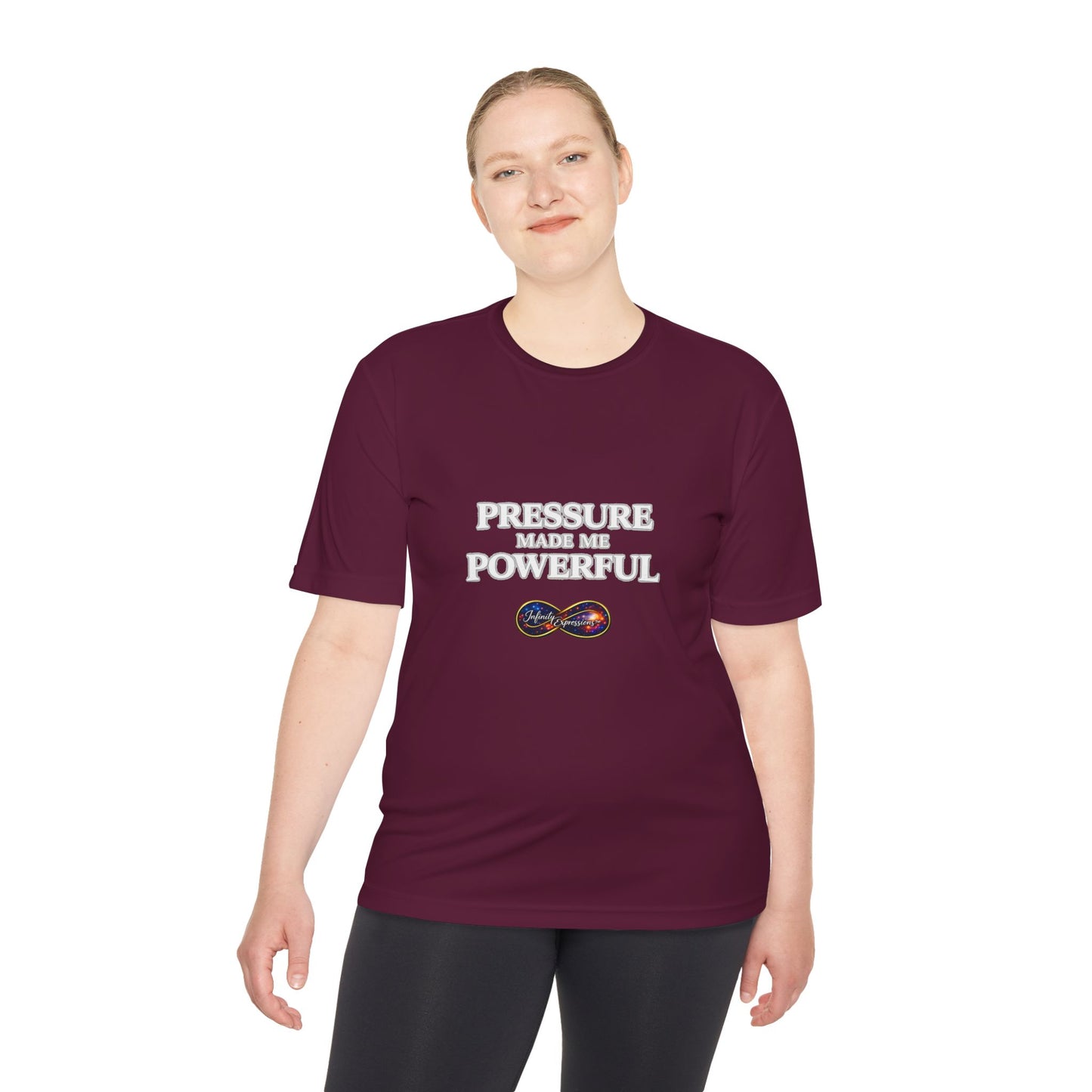 Pressure Made Me Powerful Moisture-Wicking Tee