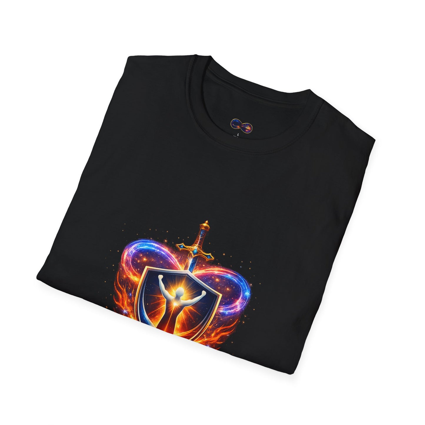 Inside Strength T-Shirt — Courage Shield Graphic Tee