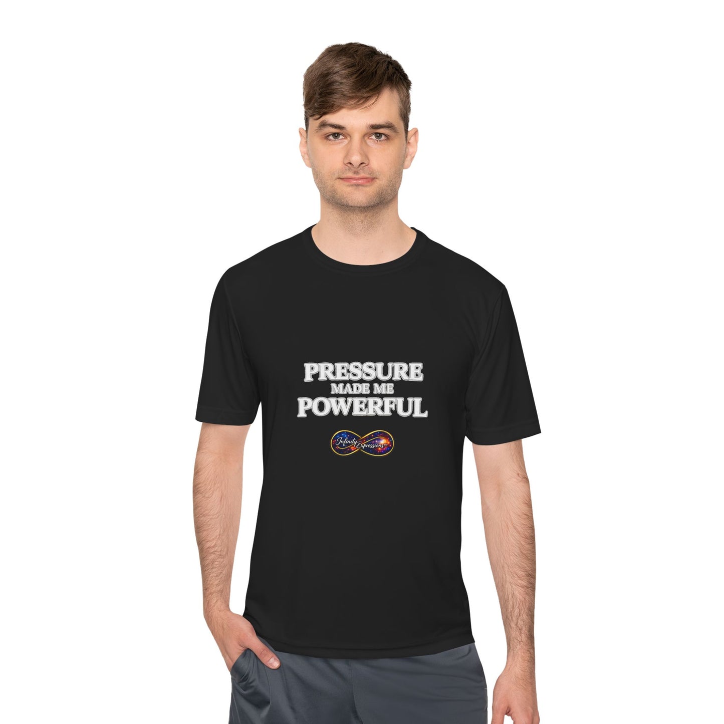 Pressure Made Me Powerful Moisture-Wicking Tee