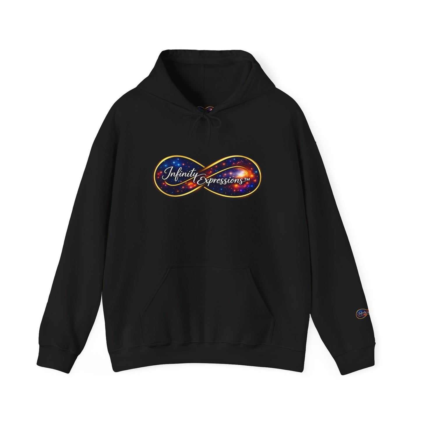 Infinity Galaxy Hoodie — "Infinity Expressions" Graphic Space Hoodie