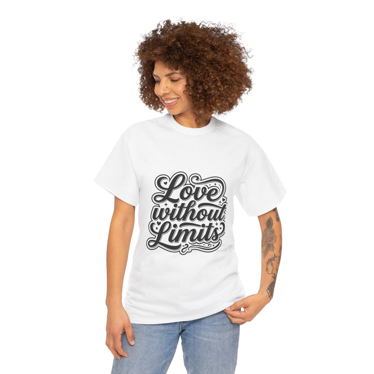 Love Without Limits T-Shirt — Inspirational Graphic Tee