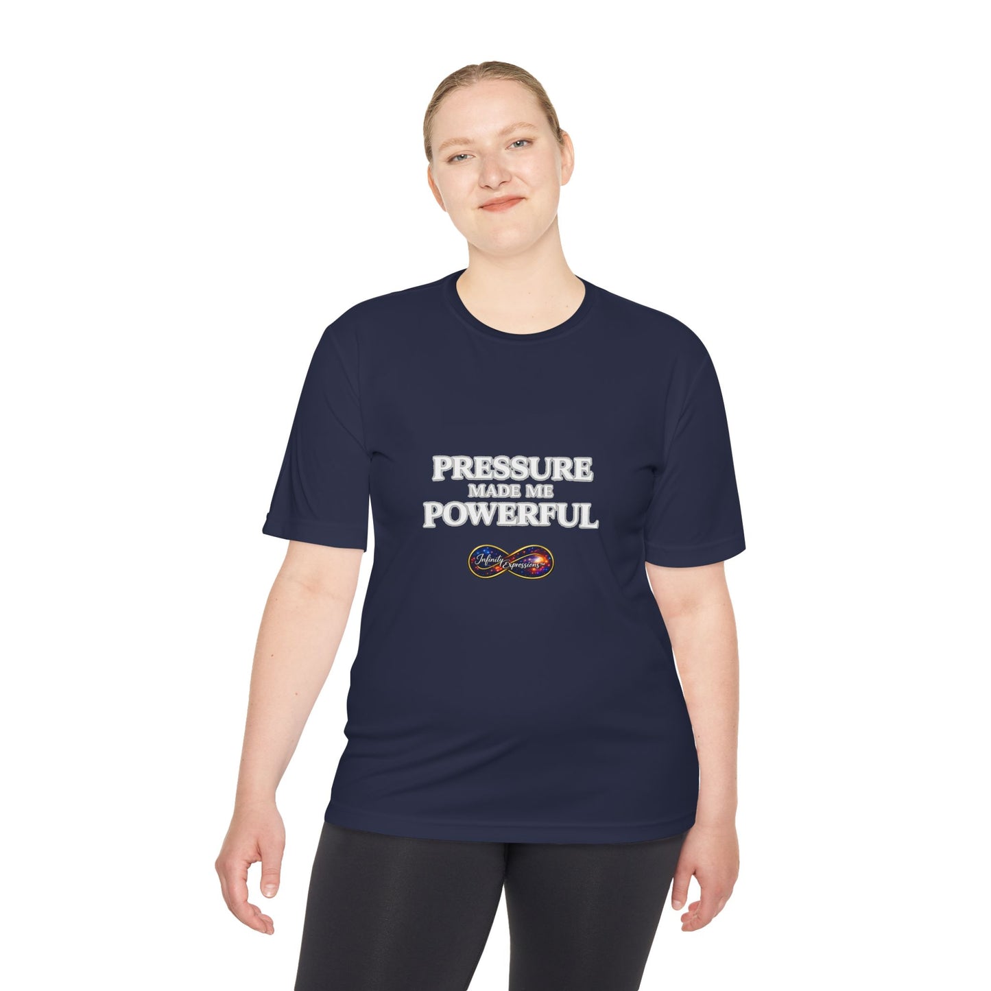 Pressure Made Me Powerful Moisture-Wicking Tee