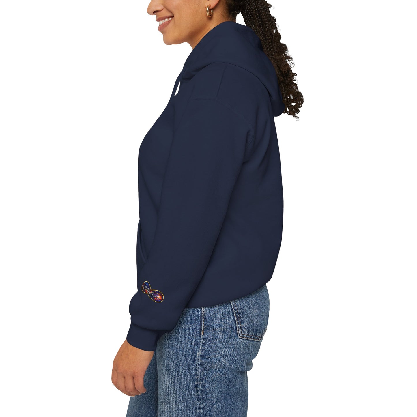 Infinity Galaxy Hoodie — "Infinity Expressions" Graphic Space Hoodie