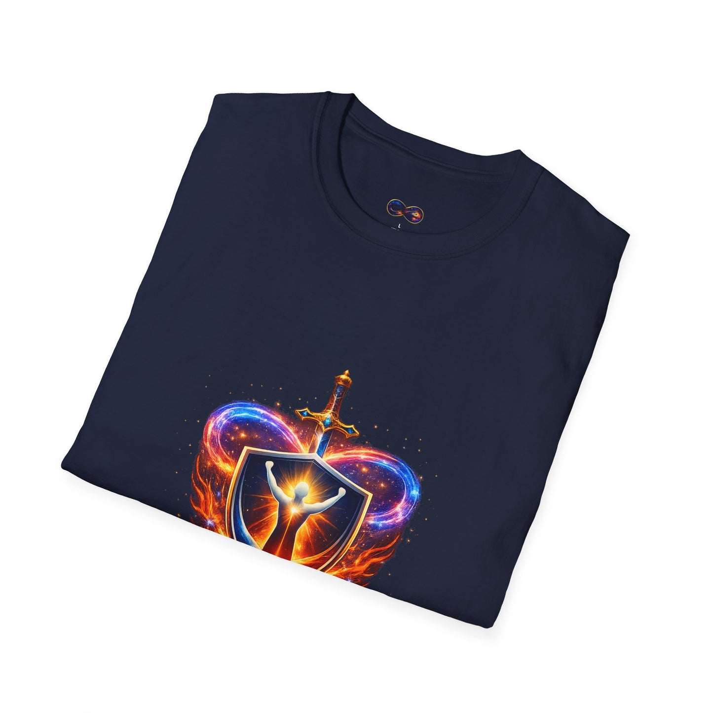 Inside Strength T-Shirt — Courage Shield Graphic Tee