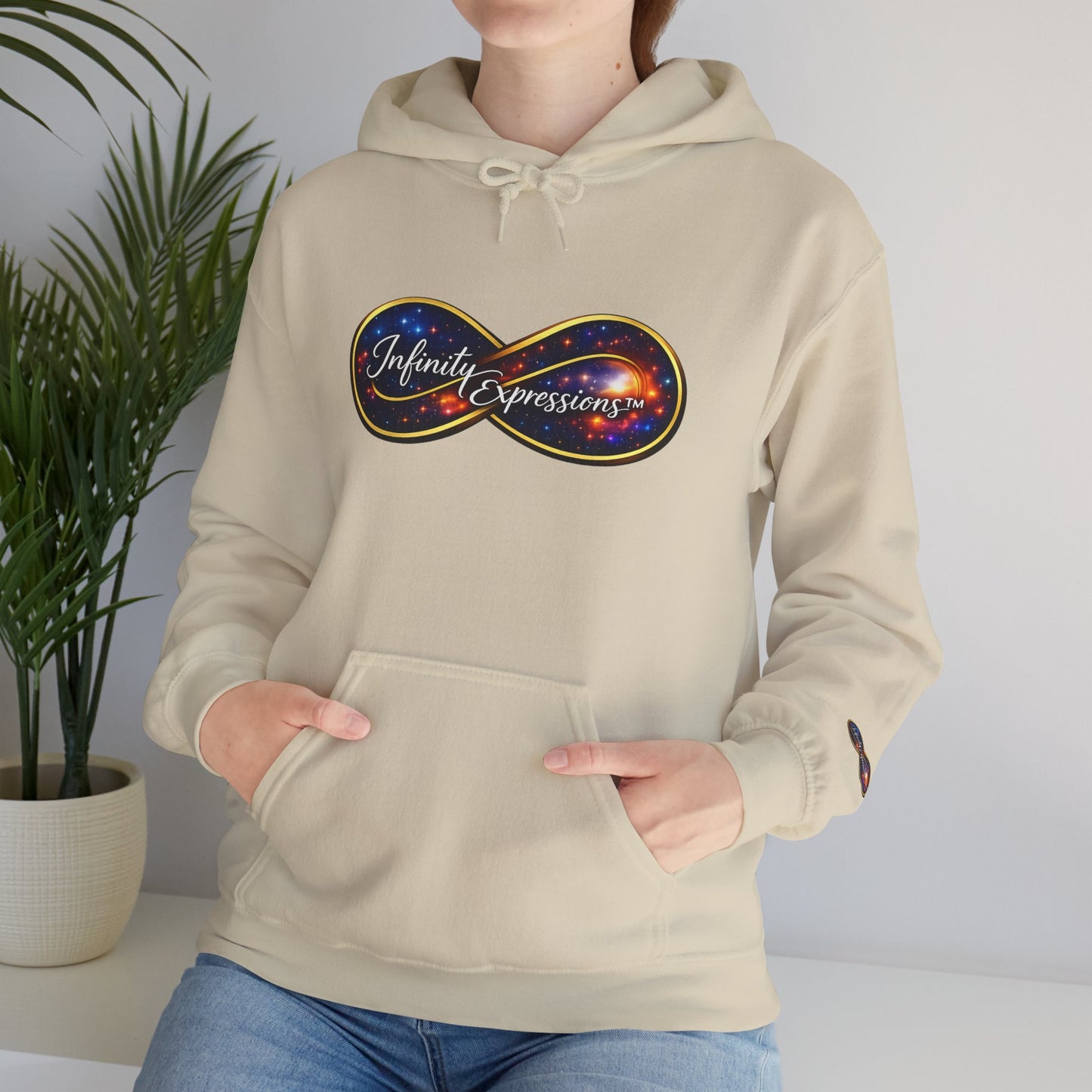 Infinity Galaxy Hoodie — "Infinity Expressions" Graphic Space Hoodie