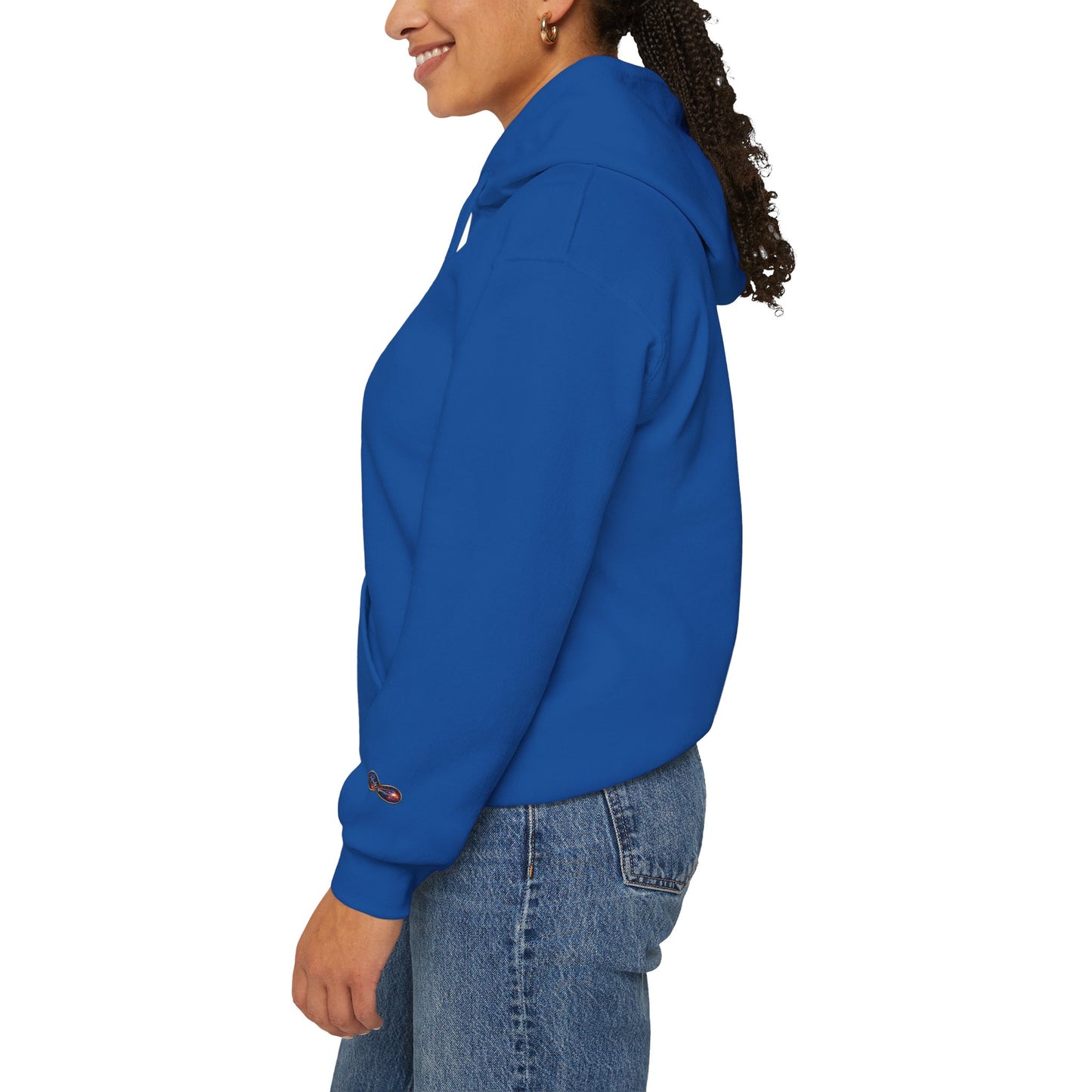 Hoodie — "Don't Chase. Attract." Minimalist Manifesto Hooded Sweatshirt