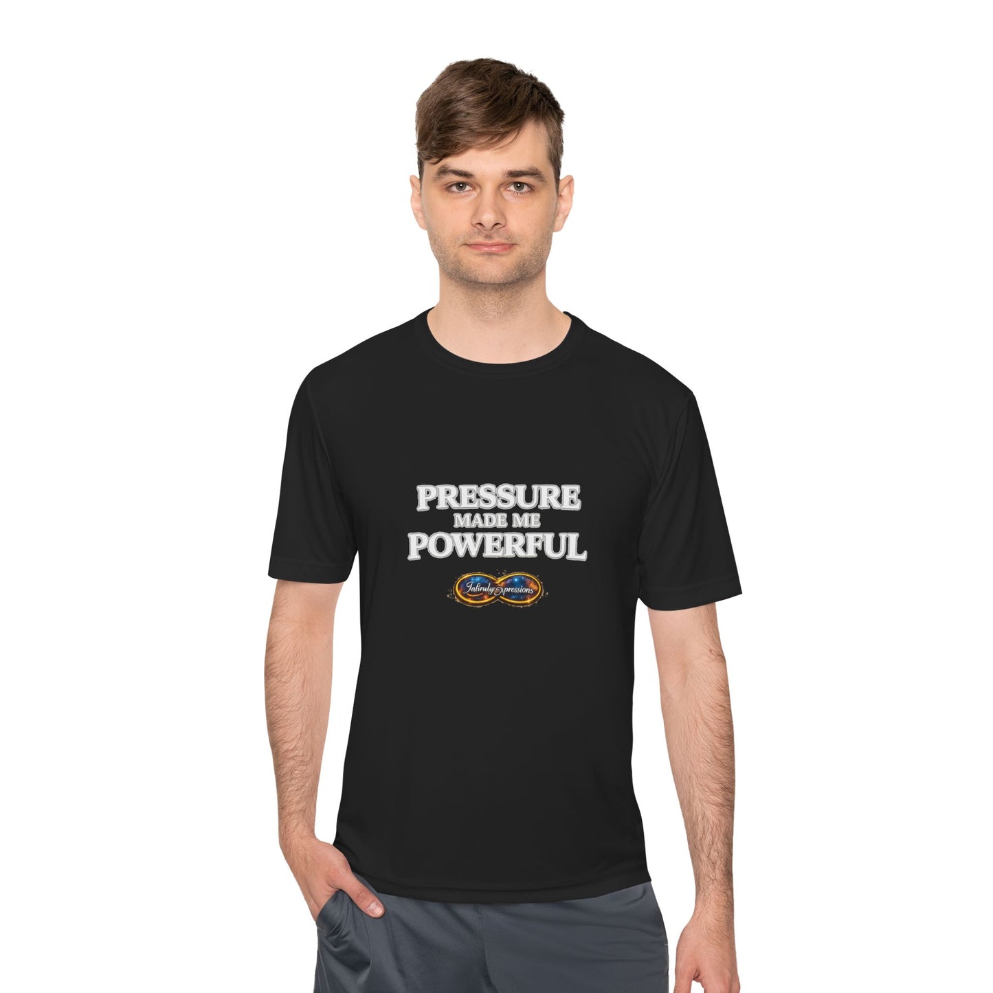 Pressure Made Me Powerful Tee — Motivational Graphic T-Shirt