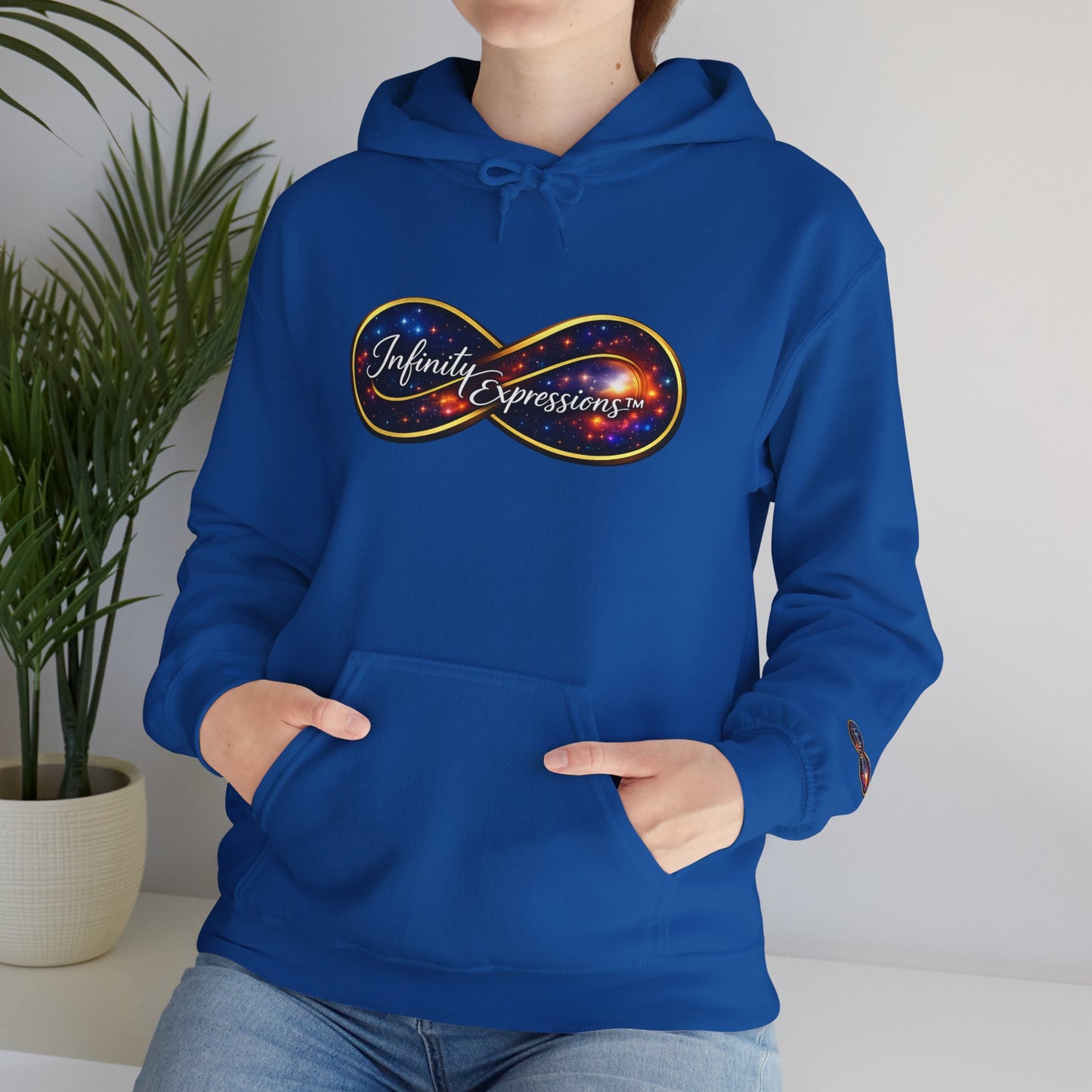 Infinity Galaxy Hoodie — "Infinity Expressions" Graphic Space Hoodie