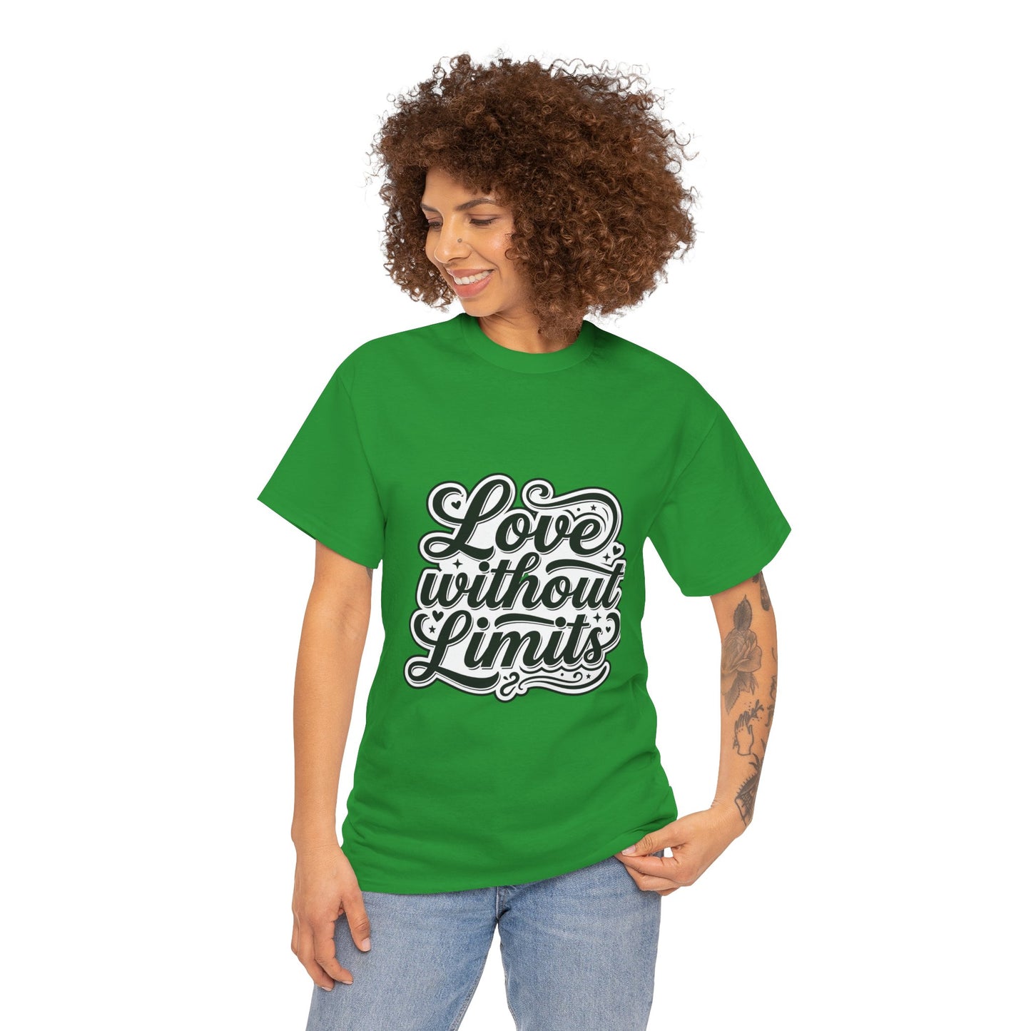 Love Without Limits T-Shirt — Inspirational Graphic Tee
