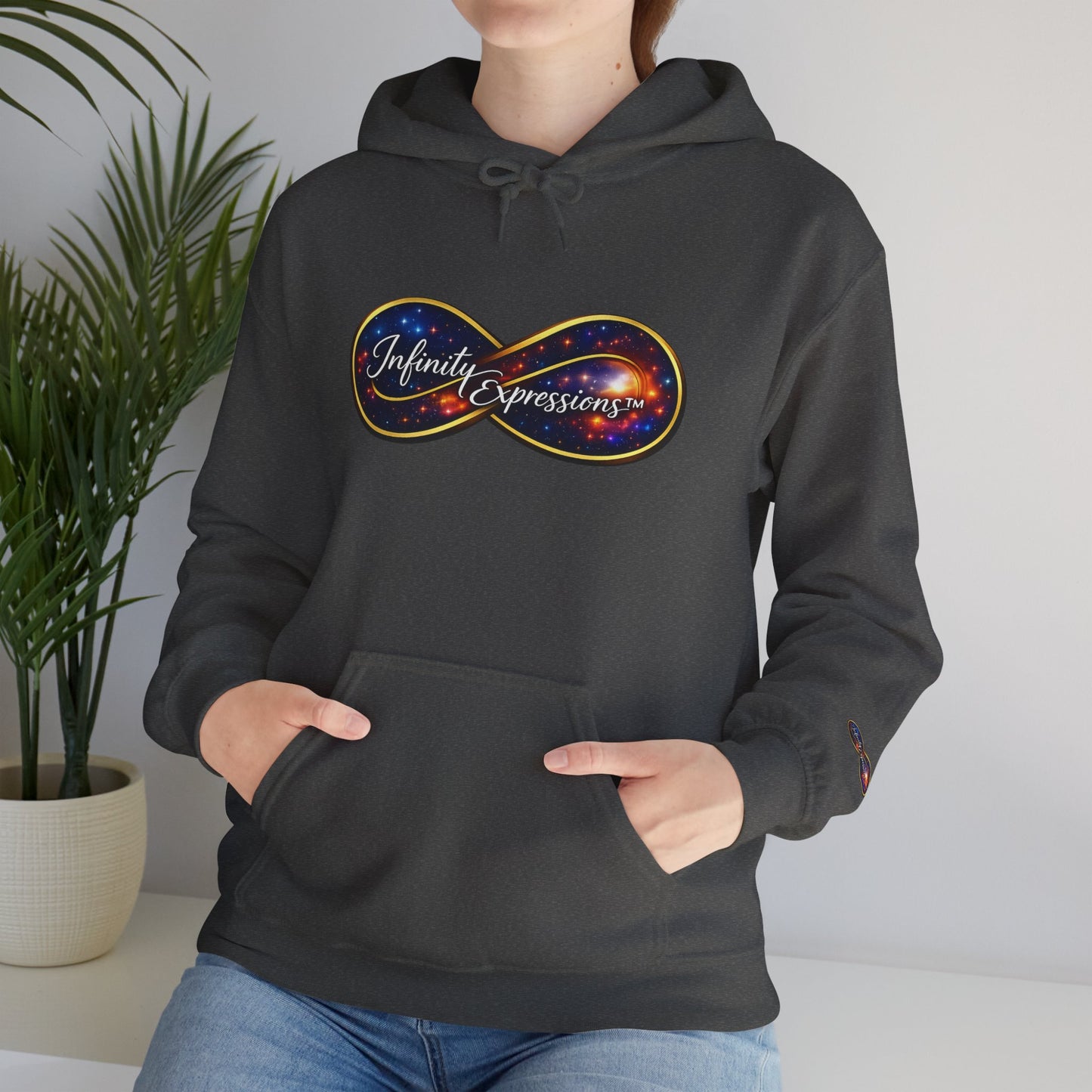 Infinity Galaxy Hoodie — "Infinity Expressions" Graphic Space Hoodie
