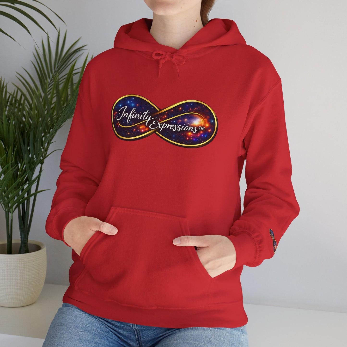 Infinity Galaxy Hoodie — "Infinity Expressions" Graphic Space Hoodie