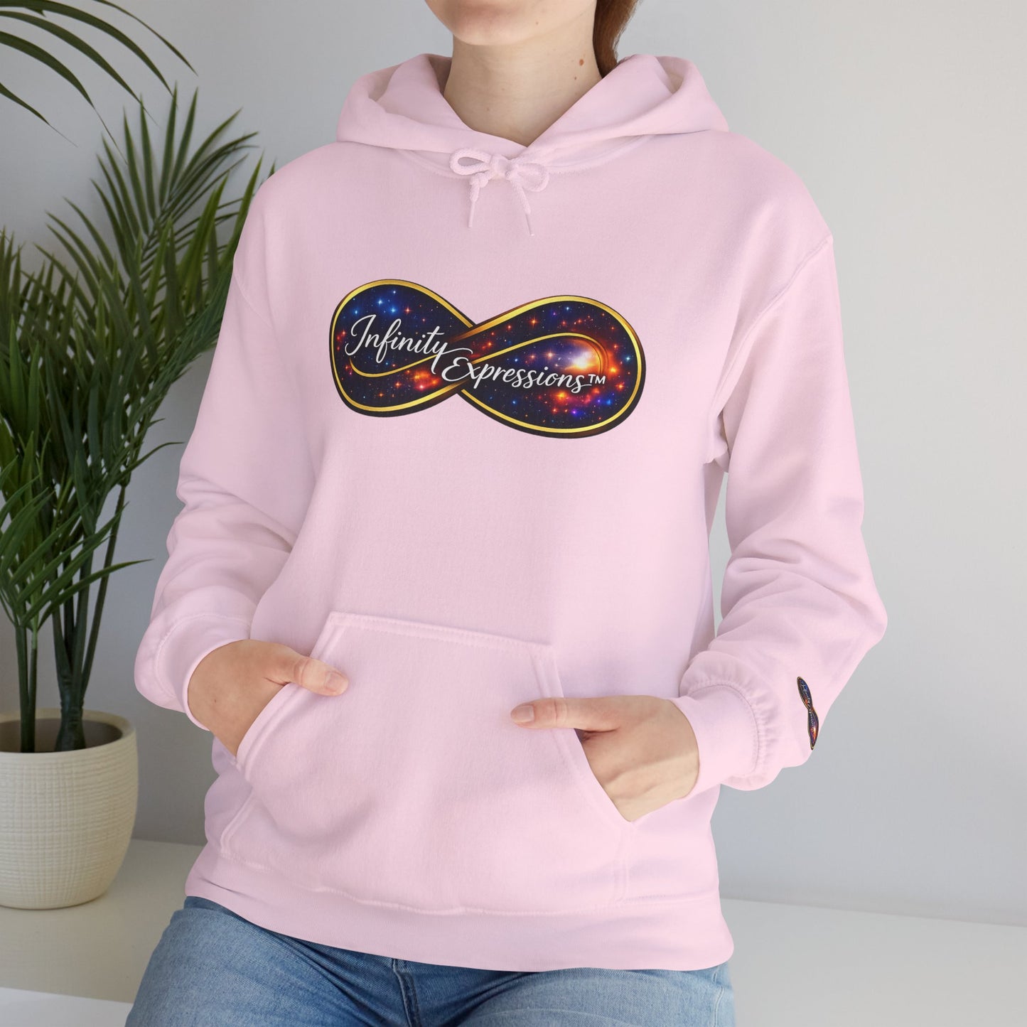 Infinity Galaxy Hoodie — "Infinity Expressions" Graphic Space Hoodie