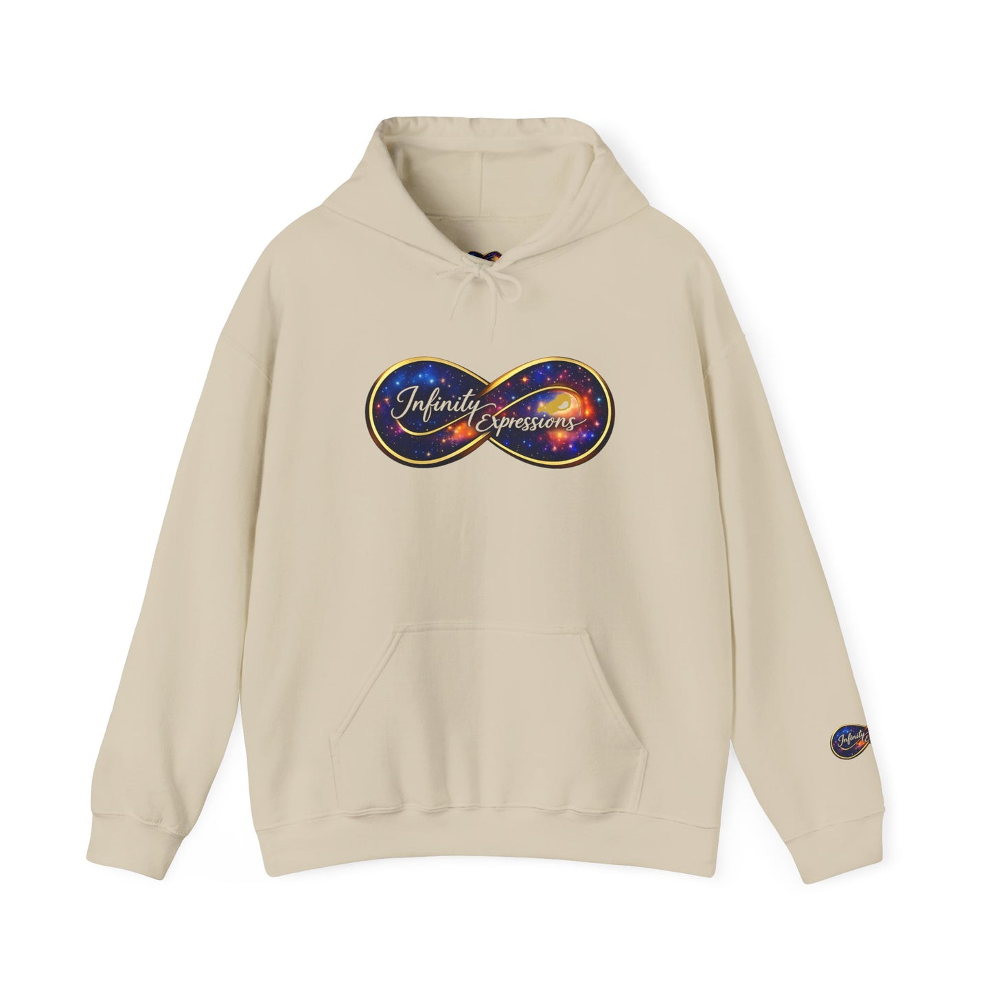 Infinity Galaxy Hoodie — "Infinity Expressions" Graphic Space Hoodie