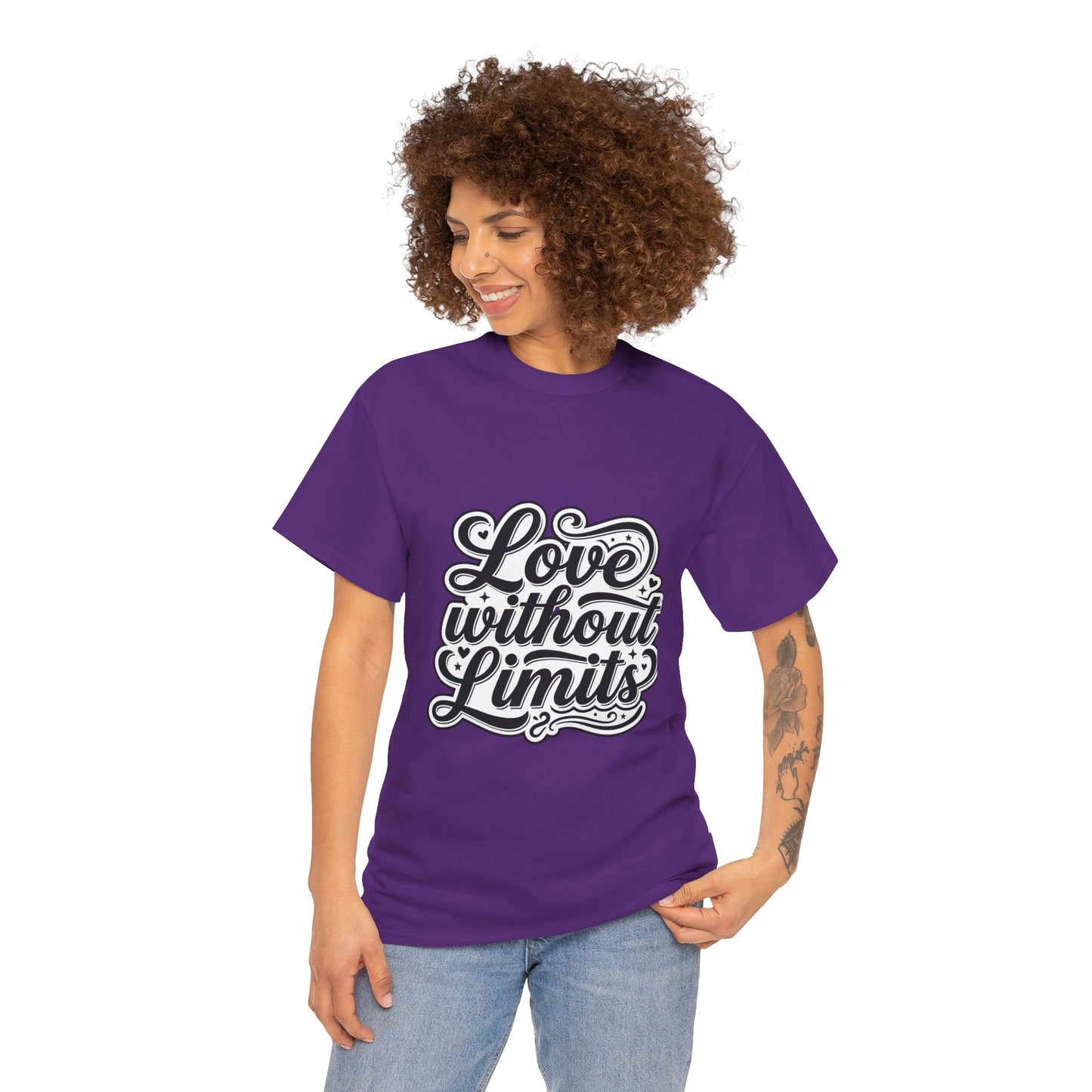 Love Without Limits T-Shirt — Inspirational Graphic Tee
