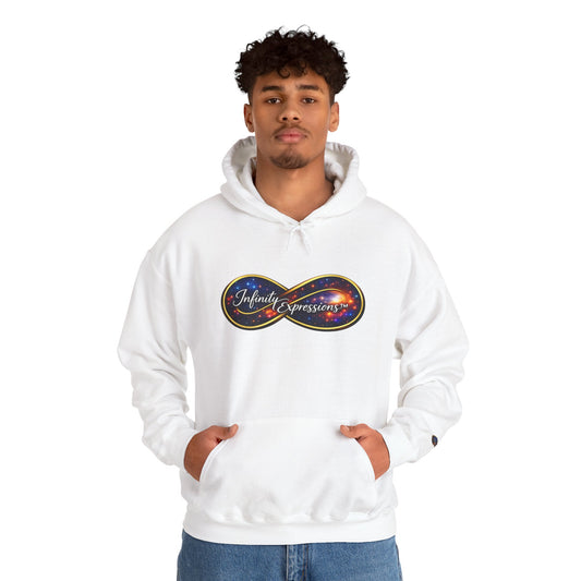 Infinity Galaxy Hoodie — "Infinity Expressions" Graphic Space Hoodie