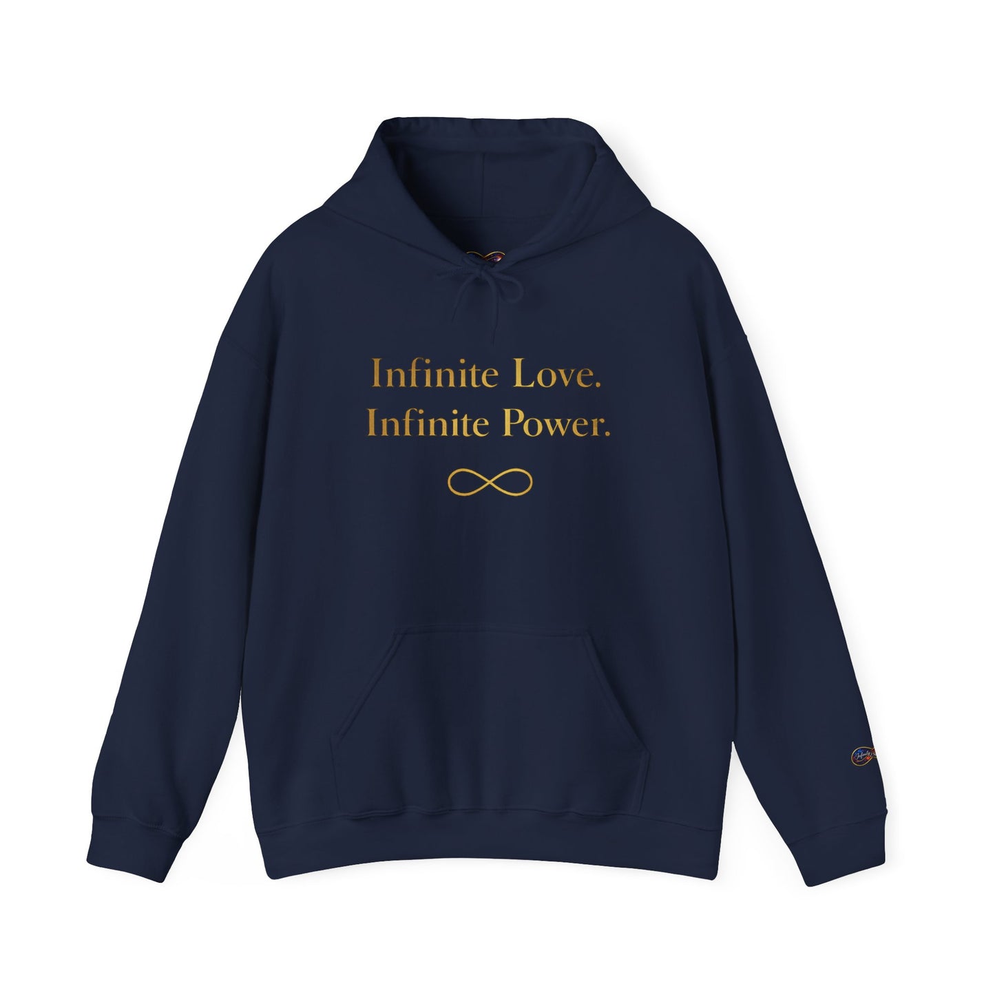 Infinite Love, Infinite Power Hoodie – Inspirational Infinity Sweatshirt