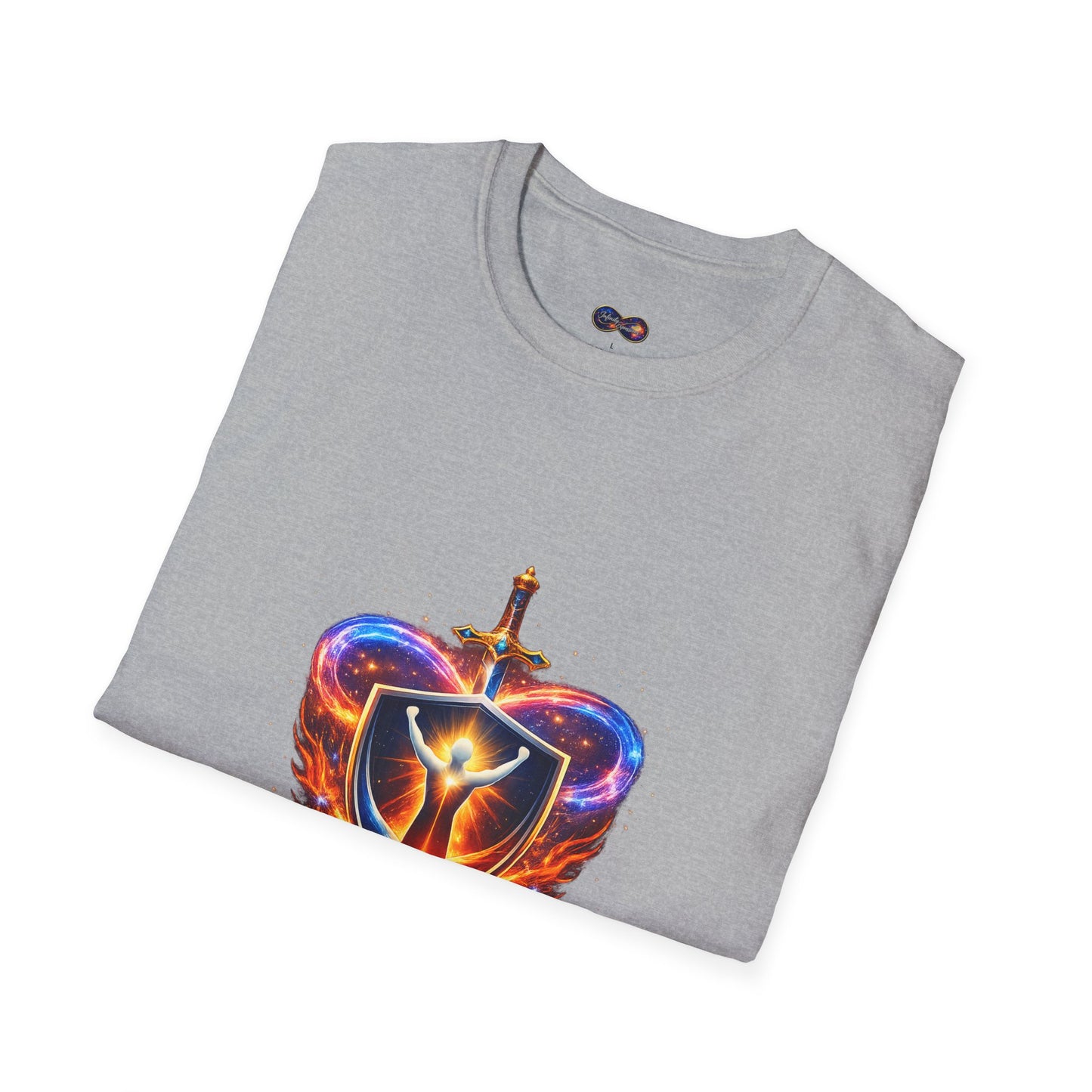 Inside Strength T-Shirt — Courage Shield Graphic Tee