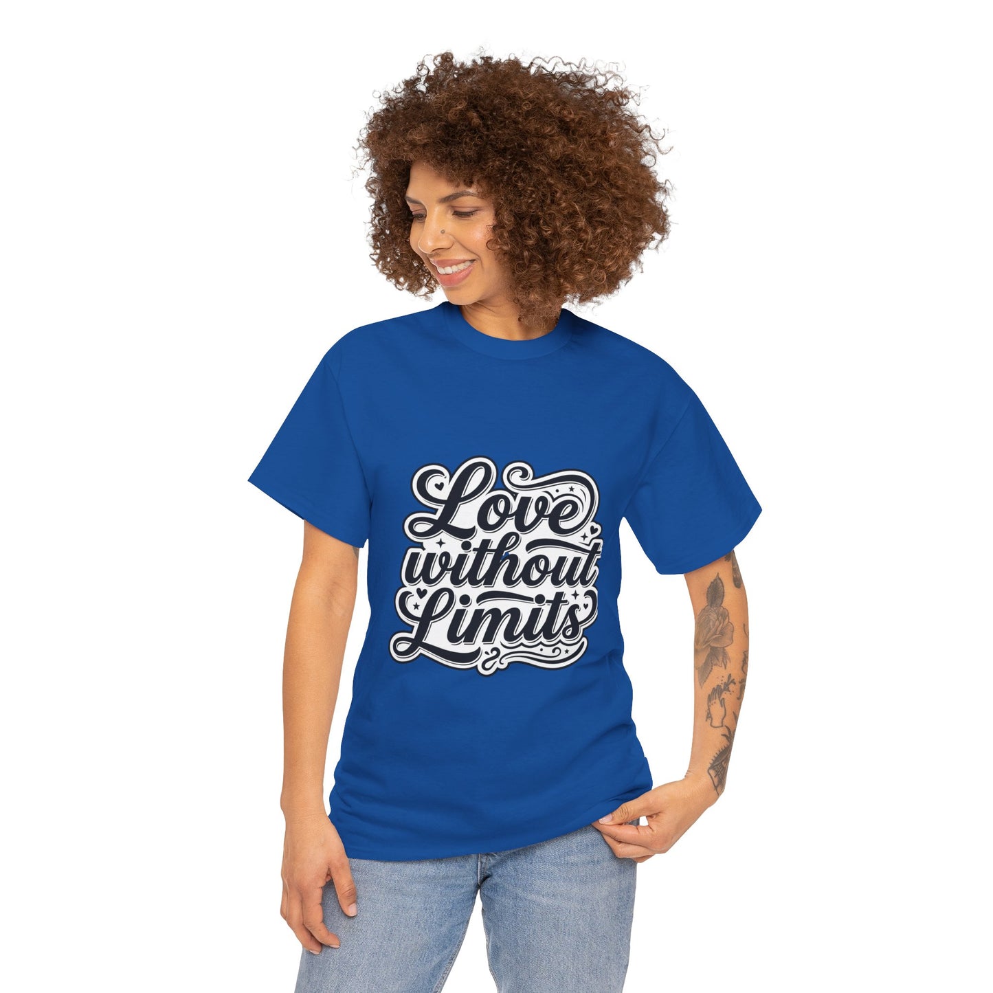 Love Without Limits T-Shirt — Inspirational Graphic Tee