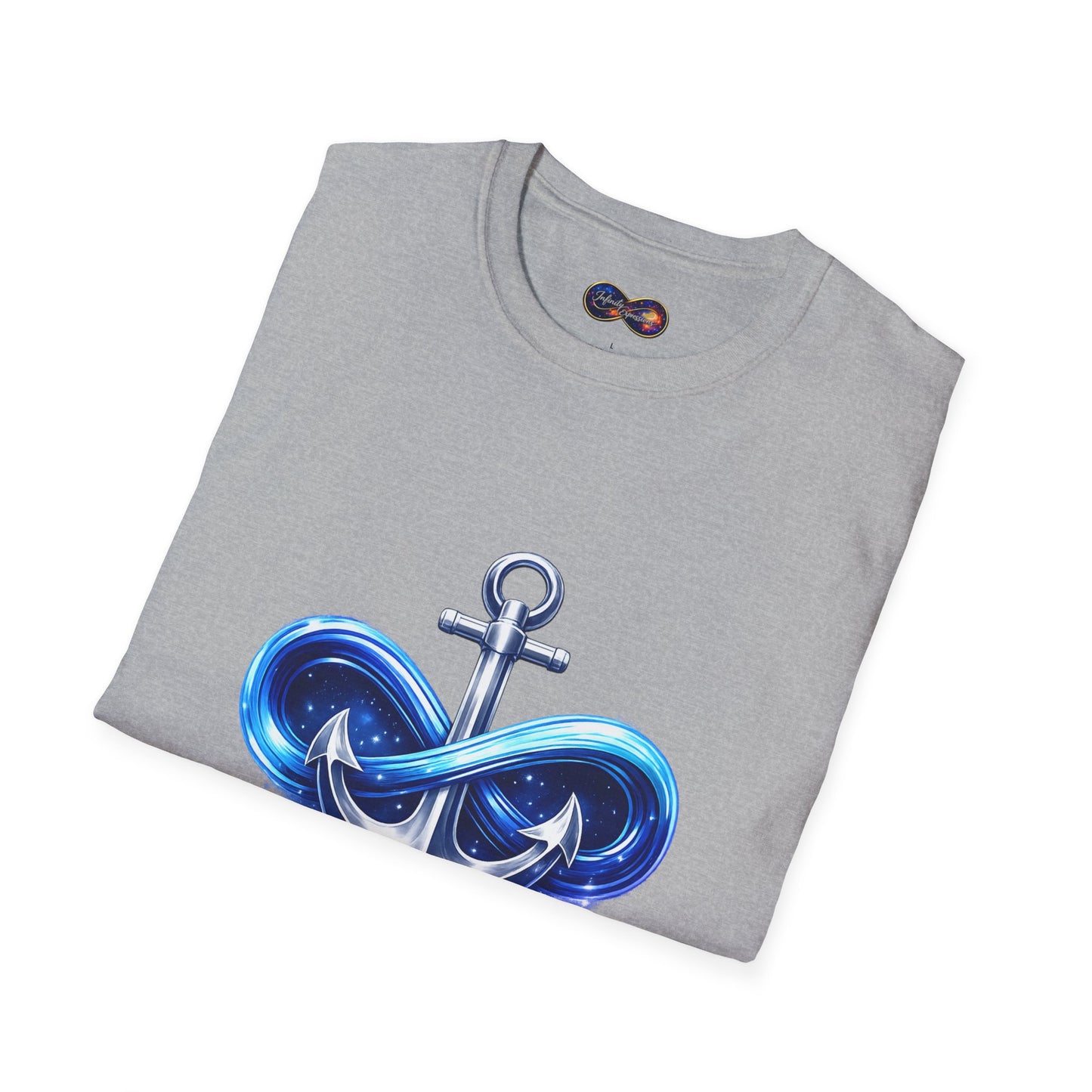 Infinite Anchors T-Shirt | Anchor infinity emblem, nautical graphic