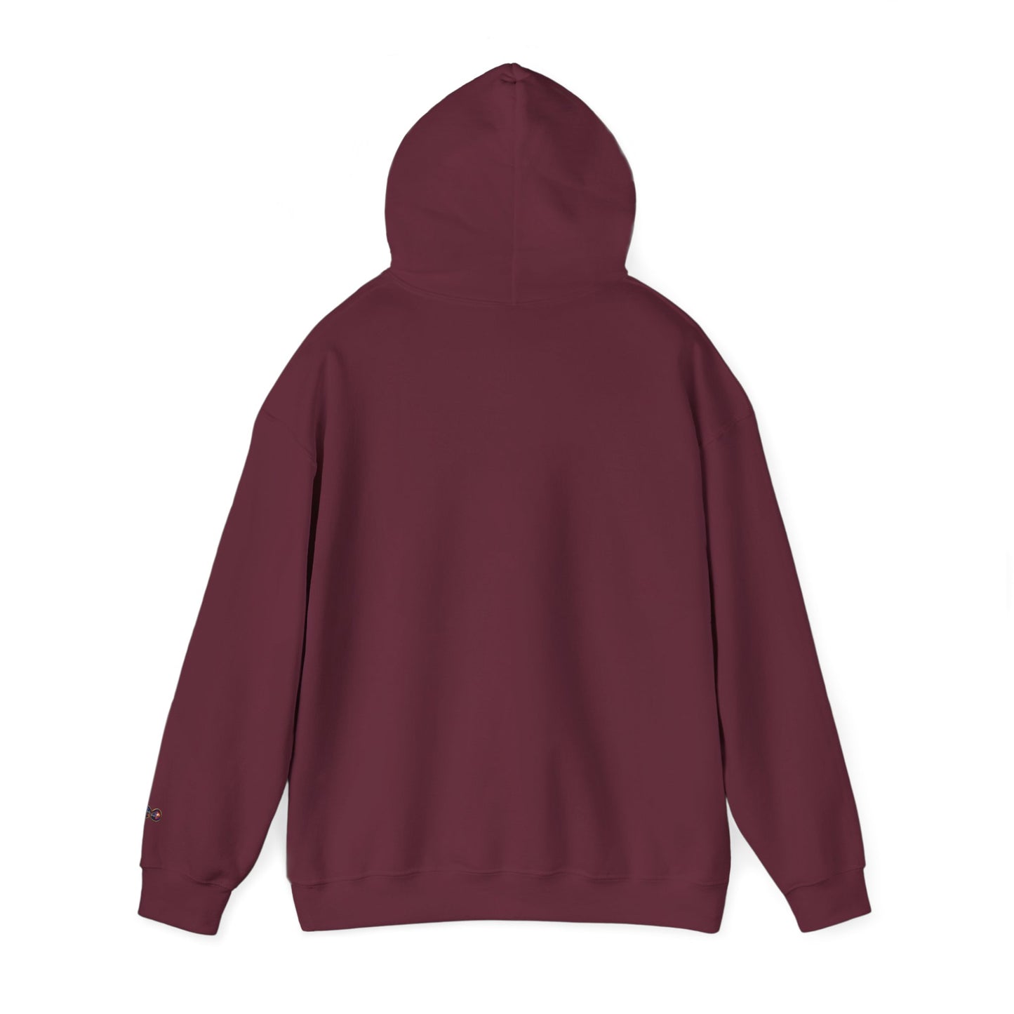 Hoodie — "Don't Chase. Attract." Minimalist Manifesto Hooded Sweatshirt
