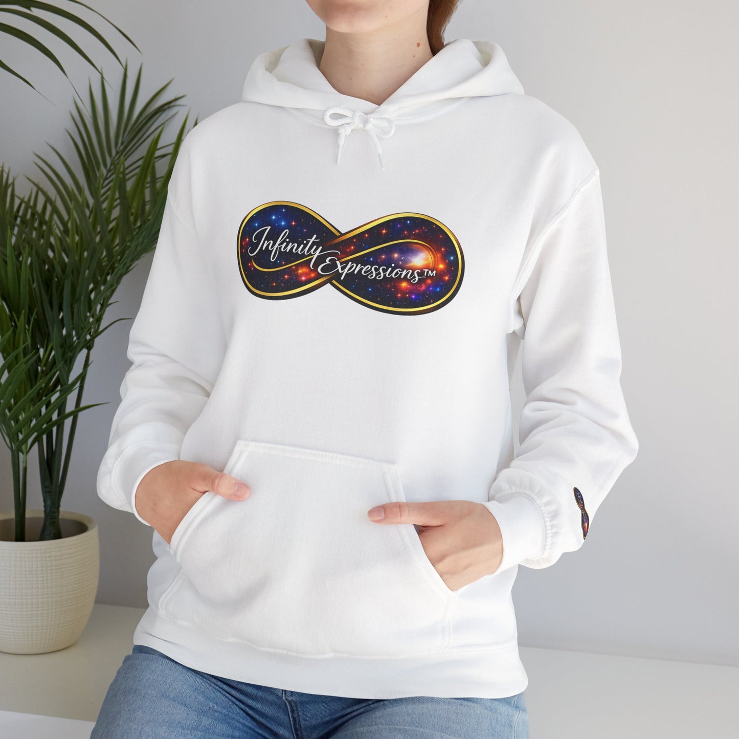 Infinity Galaxy Hoodie — "Infinity Expressions" Graphic Space Hoodie