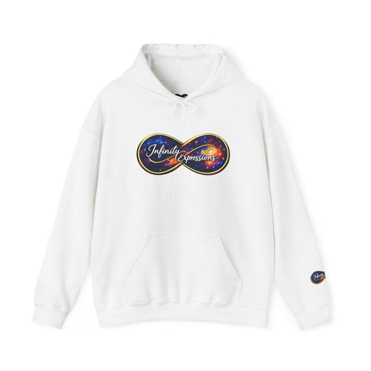 Infinity Galaxy Hoodie — "Infinity Expressions" Graphic Space Hoodie