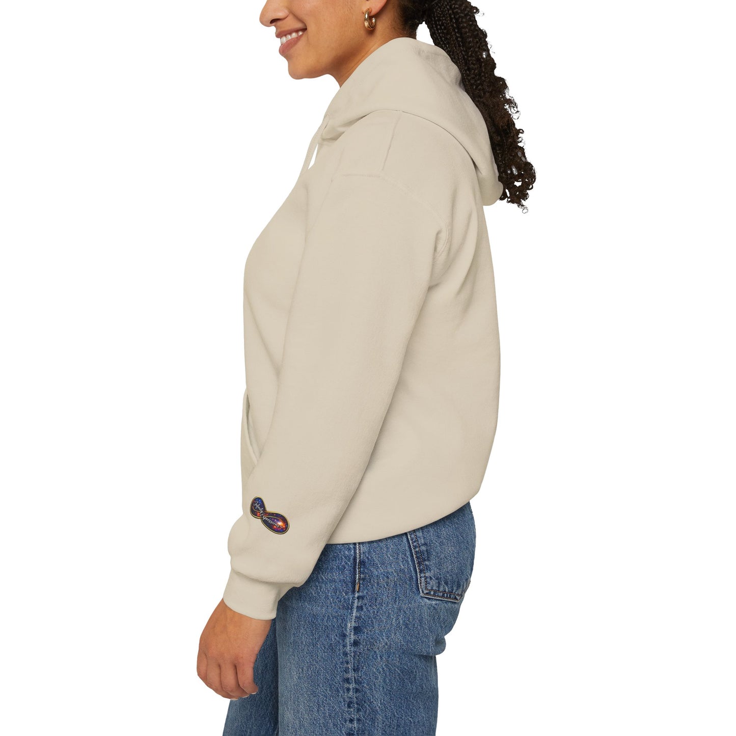 Infinity Galaxy Hoodie — "Infinity Expressions" Graphic Space Hoodie