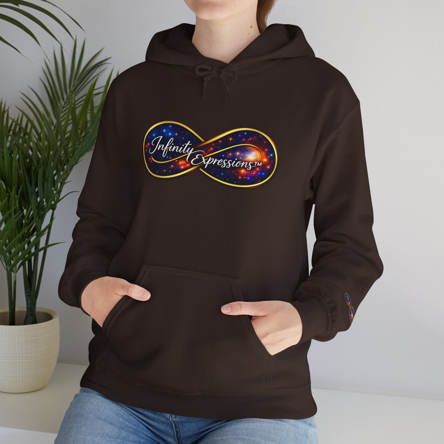 Infinity Galaxy Hoodie — "Infinity Expressions" Graphic Space Hoodie