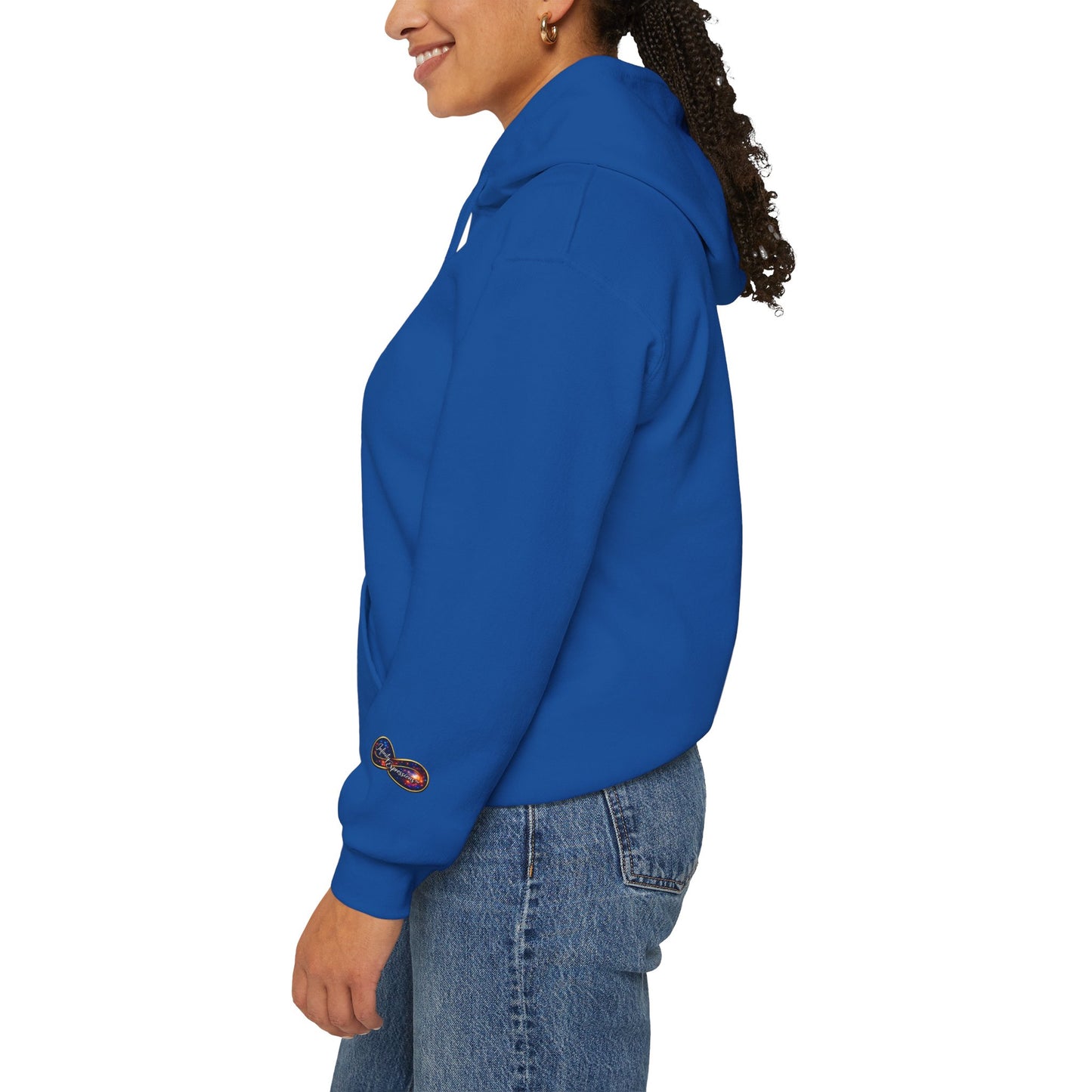 Infinity Galaxy Hoodie — "Infinity Expressions" Graphic Space Hoodie