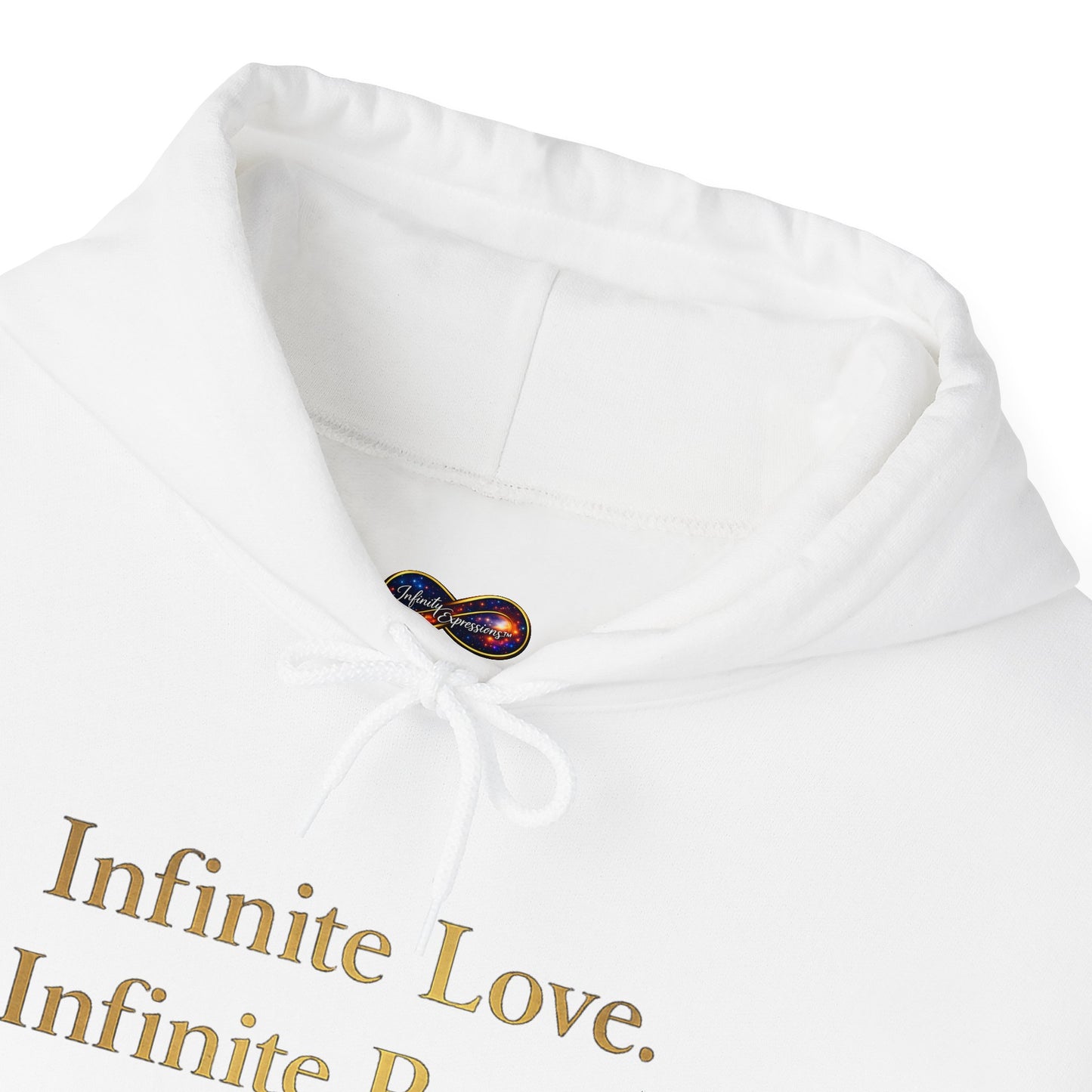 Infinite Love, Infinite Power Hoodie – Inspirational Infinity Sweatshirt