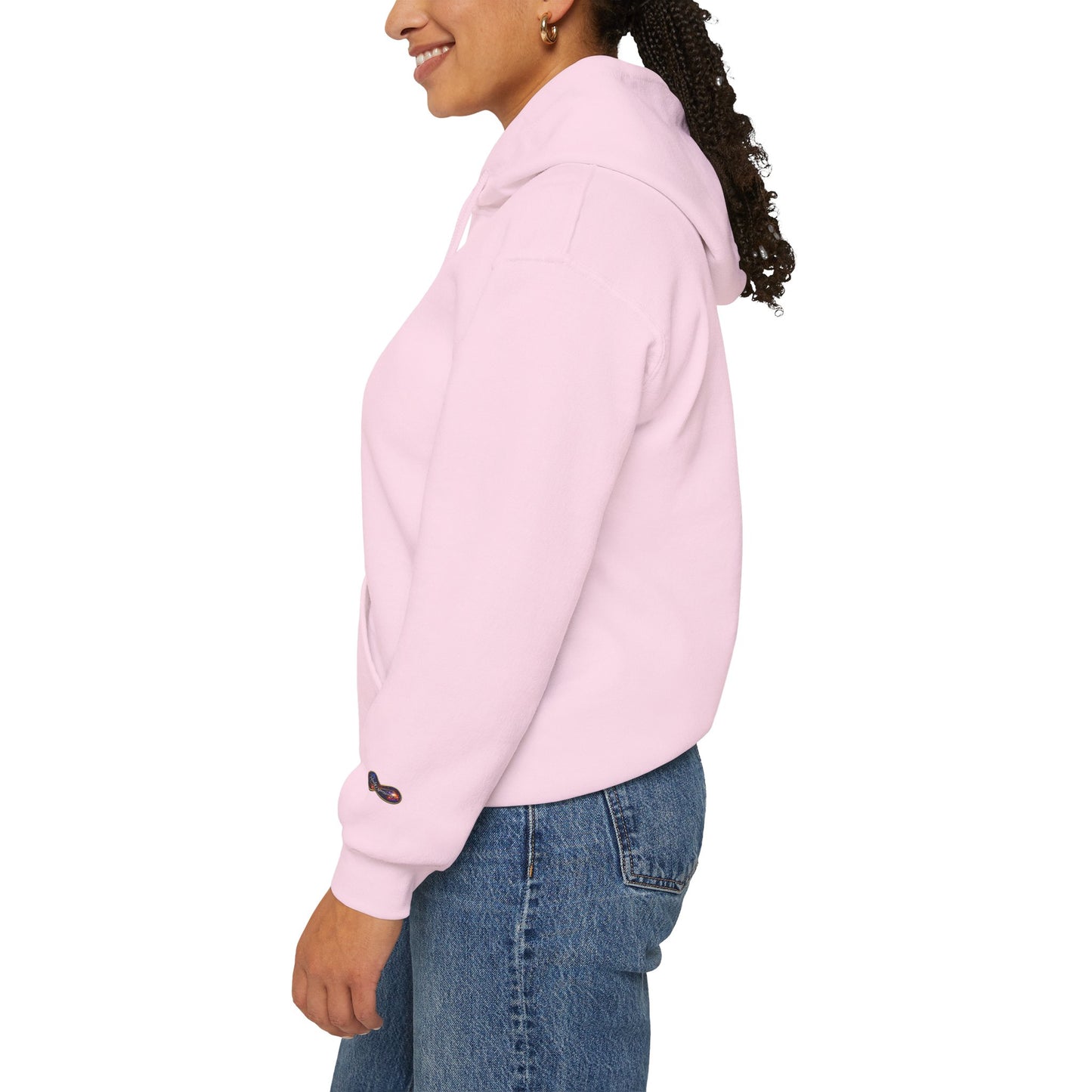Hoodie — "Don't Chase. Attract." Minimalist Manifesto Hooded Sweatshirt