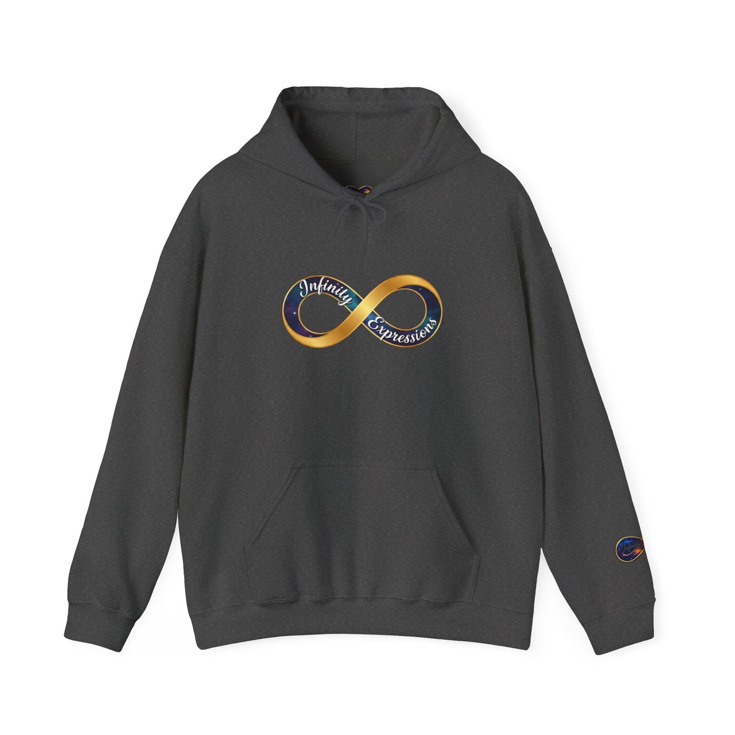 Infinity Galaxy Hoodie — "Infinity Expressions" Graphic Space Hoodie